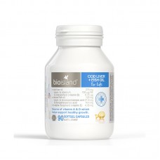 Bioisland 婴幼儿鳕鱼肝油+鱼油 90粒